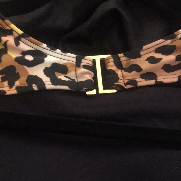 (3X) Cynthia Rowley Bodysuit/bathingsuit animal print long sleeves stretch - Picture 4 of 10